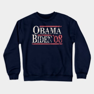 Vintage Barack Obama Joe Biden 2008 Crewneck Sweatshirt